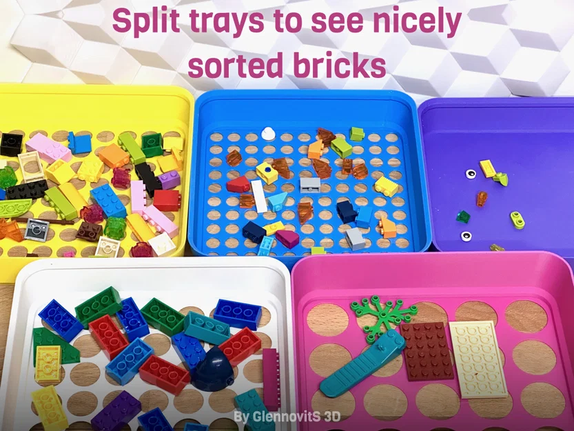 Khay Phân Loại Lego (xếp chồng, organizer gạch compact) - Image 6