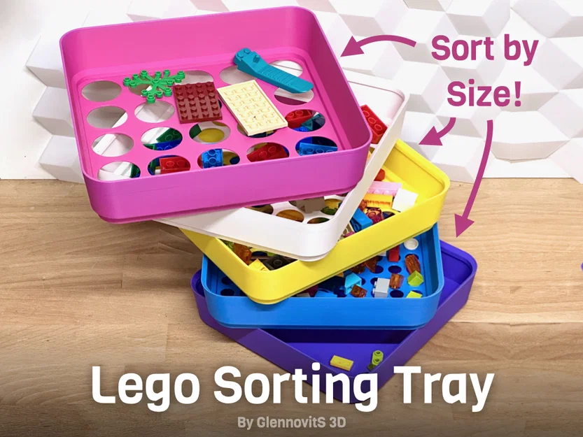 Khay Phân Loại Lego (xếp chồng, organizer gạch compact) - Image 8