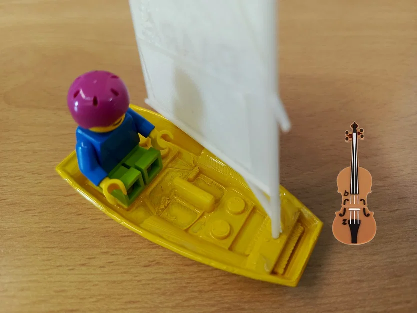 Mô hình thuyền buồm mini tương thích LEGO cực xinh - Image 1