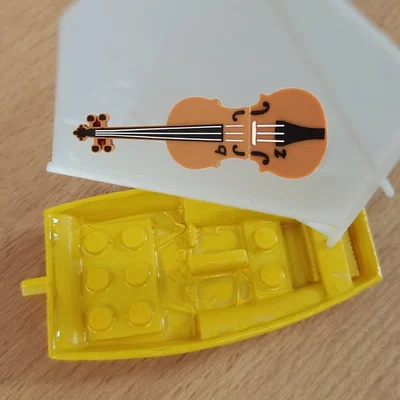 Mô hình thuyền buồm mini tương thích LEGO cực xinh