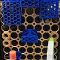 Hộp và Kệ Gridfinity thông số tùy chỉnh cho Multiboard với họa tiết tổ ong - Thumbnail 5