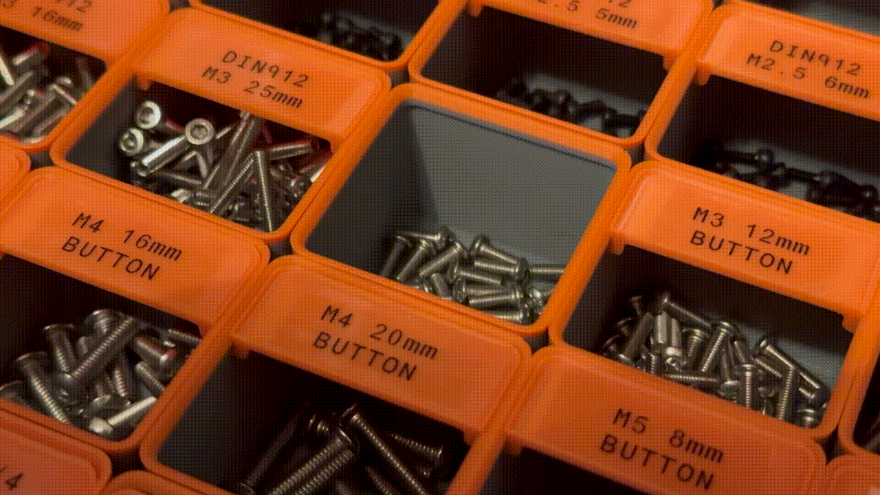 Nhãn tháo rời cho Gridfinity AddOn trên Fusion360 - Thumbnail 1