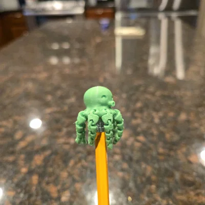 Đầu bút chì hình bạch tuộc mini (Mini Octopuss Pencil Topper)