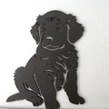 Tranh treo tường 3D chú cún Golden Retriever đáng yêu - Thumbnail 2