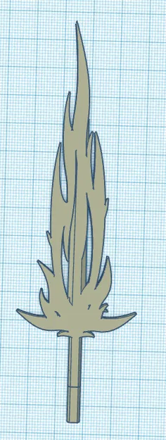 Mô hình thanh kiếm lửa Fire Sword độc đáo cho Dummy 13 - Image 1