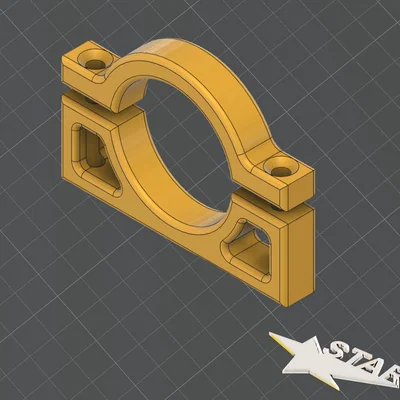 Bát giữ ống 40mm (Pipe Holder) - Phụ kiện 3D cố định ống chắc chắn