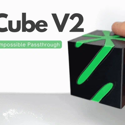 Cube V2 Impossible Passthrough: Đồ chơi in 3D xoay cực độc đáo
