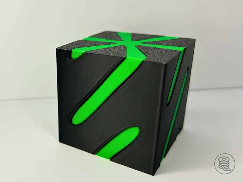 Cube V2 Impossible Passthrough: Đồ chơi in 3D xoay cực độc đáo - Image 3