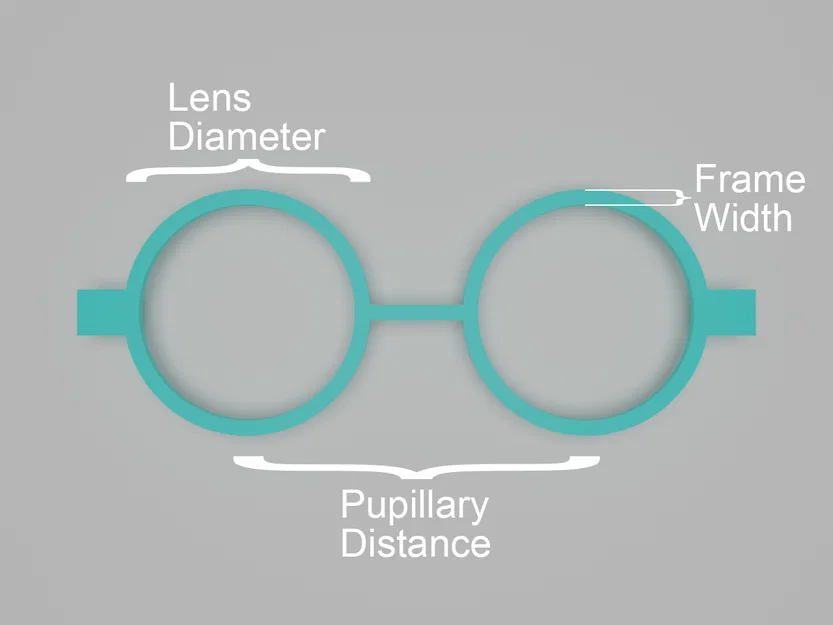 Gọng kính fursuit tuỳ biến – kiểu tròn (Round style) - Image 3