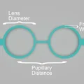 Gọng kính fursuit tuỳ biến – kiểu tròn (Round style) - Thumbnail 3