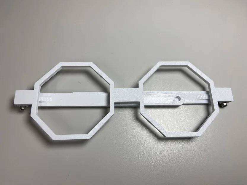Gọng kính fursuit tuỳ biến kiểu bát giác (Octagonal) - Image 2