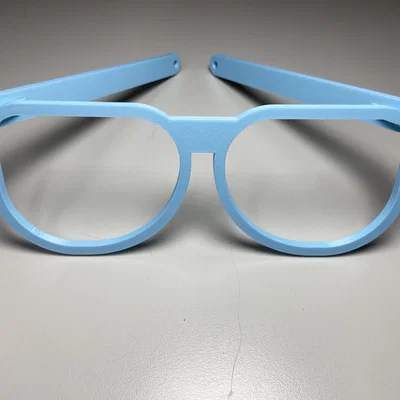 Gọng kính fursuit tuỳ biến – kiểu chữ nhật