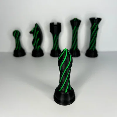 Mô hình cờ vua Bishop V2 Impossible Passthrough - Thiết kế độc đáo