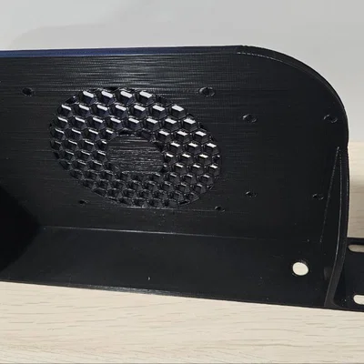 Ngàm gắn quạt 92 mm cho rack 10-inch