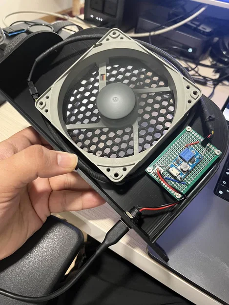 Ngàm gắn quạt 120 mm cho rack 10 inch - Image 3