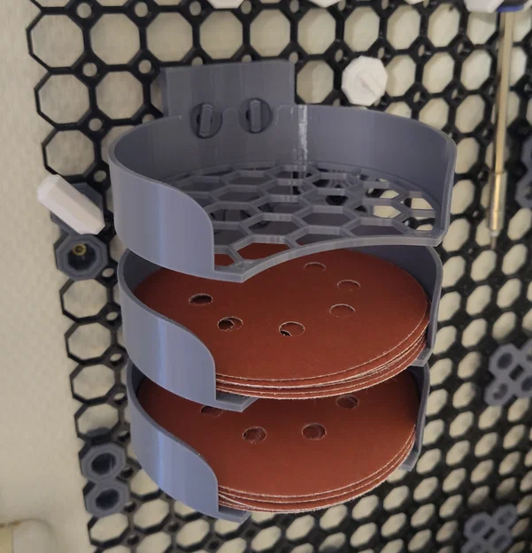 Giá Treo Đĩa Nhám 125mm Cho Hệ Thống Multiboard (In 3D) - Image 1