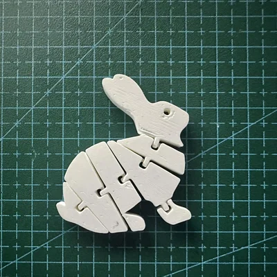 Mô hình chú thỏ khớp nối Flexi Rabbit