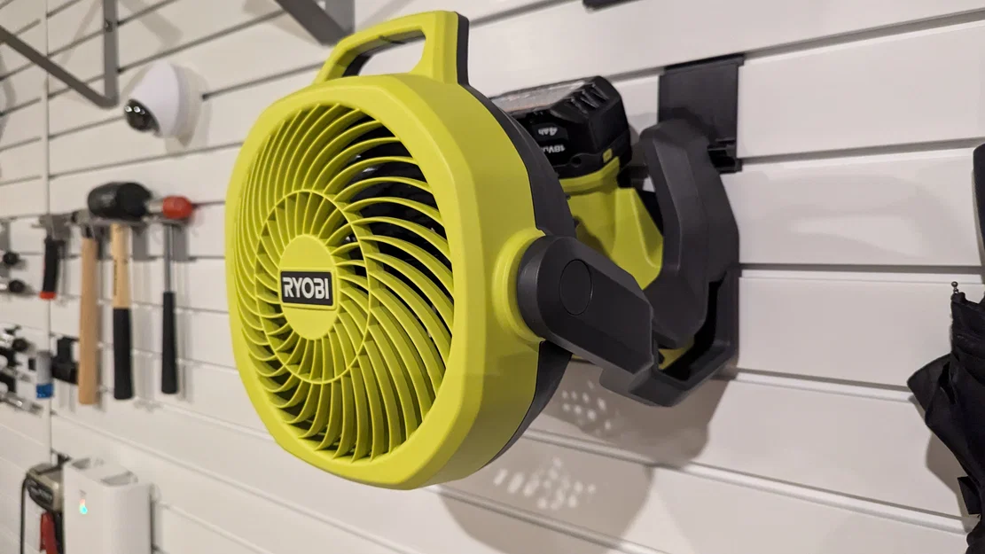 Bộ giá treo máy cầm tay & pin Ryobi 18V cho Slatwall - Image 8