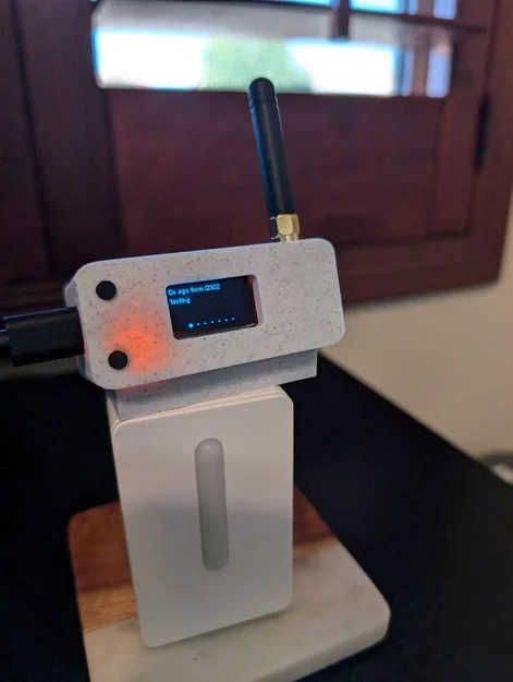 Vỏ hộp 3D cho Heltec LORA v3 và pin 18650 - Thiết kế gọn nhẹ - Image 1