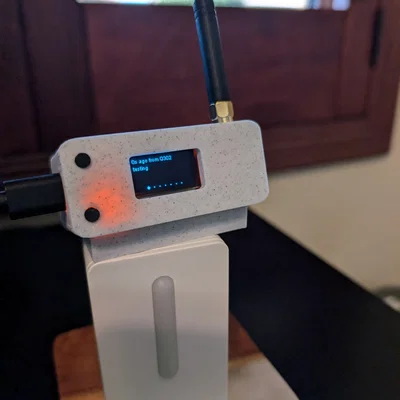 Vỏ hộp 3D cho Heltec LORA v3 và pin 18650 - Thiết kế gọn nhẹ