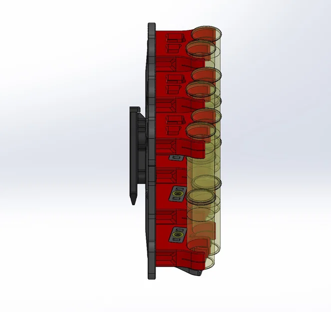 SFAv2 3x4 Shell Caddy 12ga Quad Load 3 Gun - Image 2
