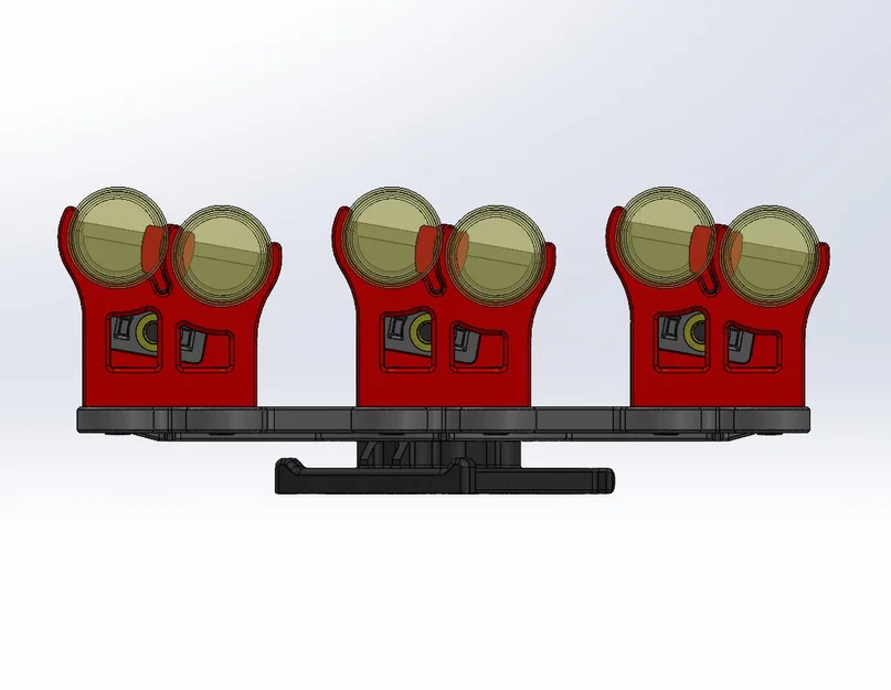 SFAv2 3x4 Shell Caddy 12ga Quad Load 3 Gun - Image 3