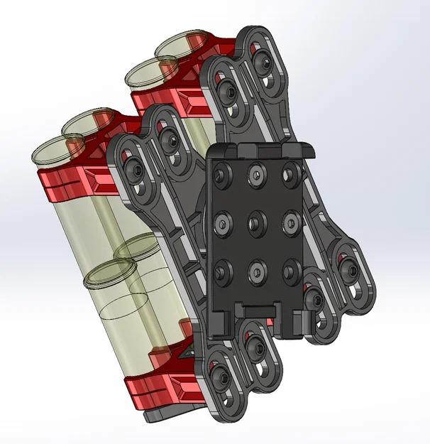 SFAv2 3x4 Shell Caddy 12ga Quad Load 3 Gun - Image 4