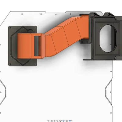 Hệ thống lọc nâng cao: Adjustable Exhaust (v1 & v2) cho Original Prusa Enclosure
