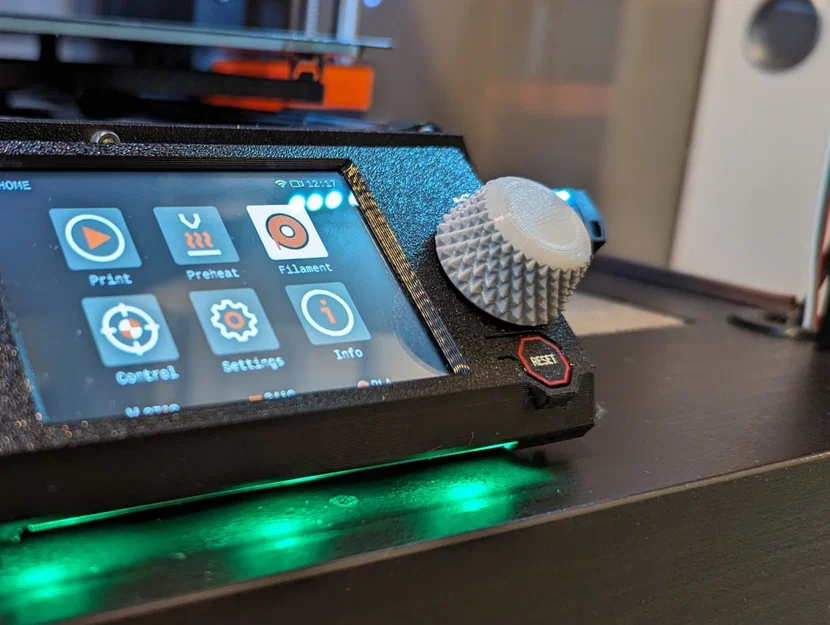 MK4(s) Big Comfy Rotary Knob – Núm vặn LCD cầm êm, bề mặt knurled - Image 1