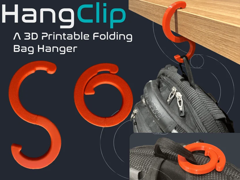 HangClip - Móc treo túi gập gọn đơn giản - Image 1