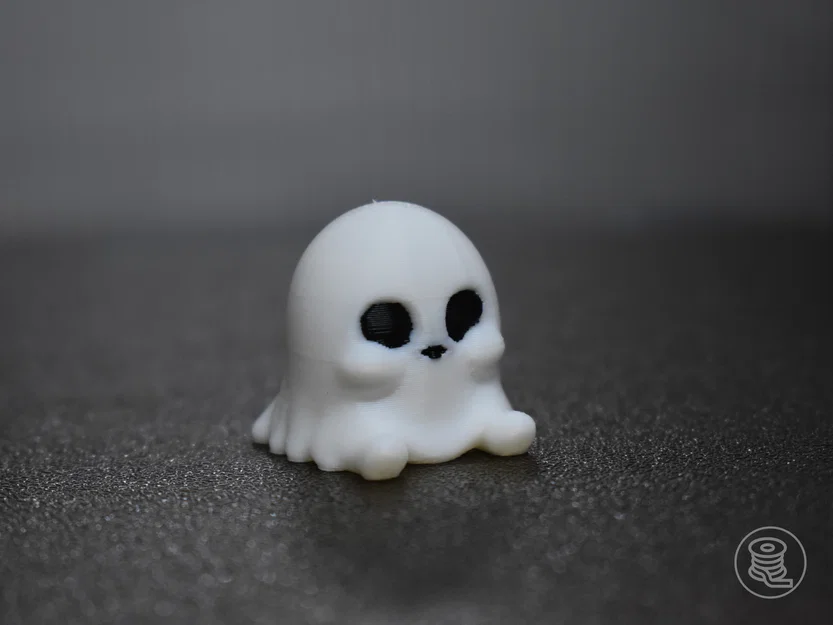 Mô hình chú ma đáng yêu (Cute Ghost) trang trí Halloween cho máy in 3D - Image 1