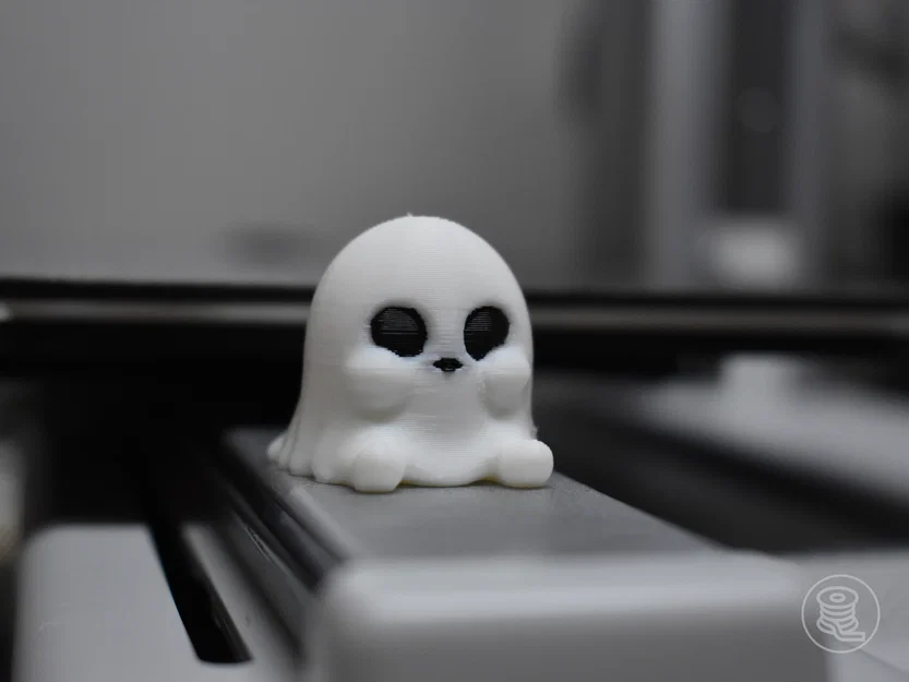Mô hình chú ma đáng yêu (Cute Ghost) trang trí Halloween cho máy in 3D - Image 2