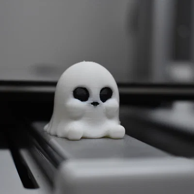 Mô hình chú ma đáng yêu (Cute Ghost) trang trí Halloween cho máy in 3D
