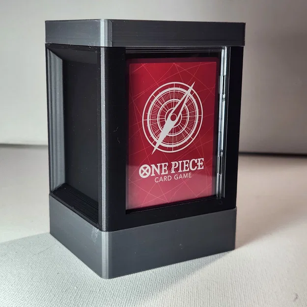 Hộp đựng bài One Piece có ngăn trưng bày Leader (3D Printing Model) - Image 1