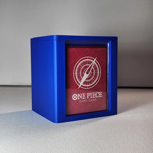 Hộp đựng bài One Piece có ngăn trưng bày Leader (3D Printing Model) - Image 3