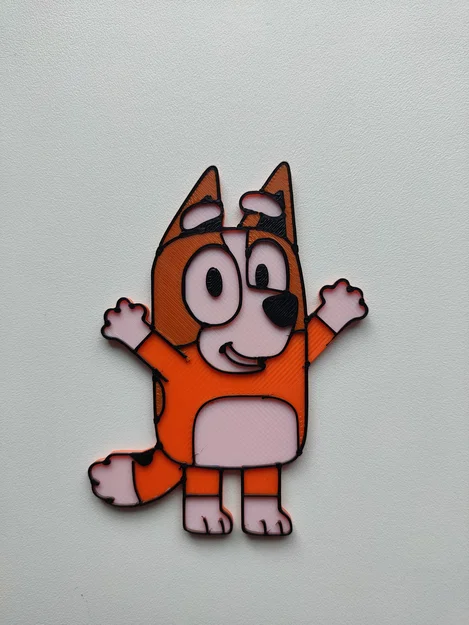 Mô hình 3D Bingo (Bluey) cực đáng yêu cho bé yêu - Image 1