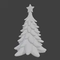 Mô hình cây thông Noel trang trí để bàn in 3D tinh tế - Thumbnail 2