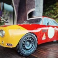 Mâm RC 1/10 Alfa GTA 46x26mm 12mm HEX (2 offset) - Thumbnail 5