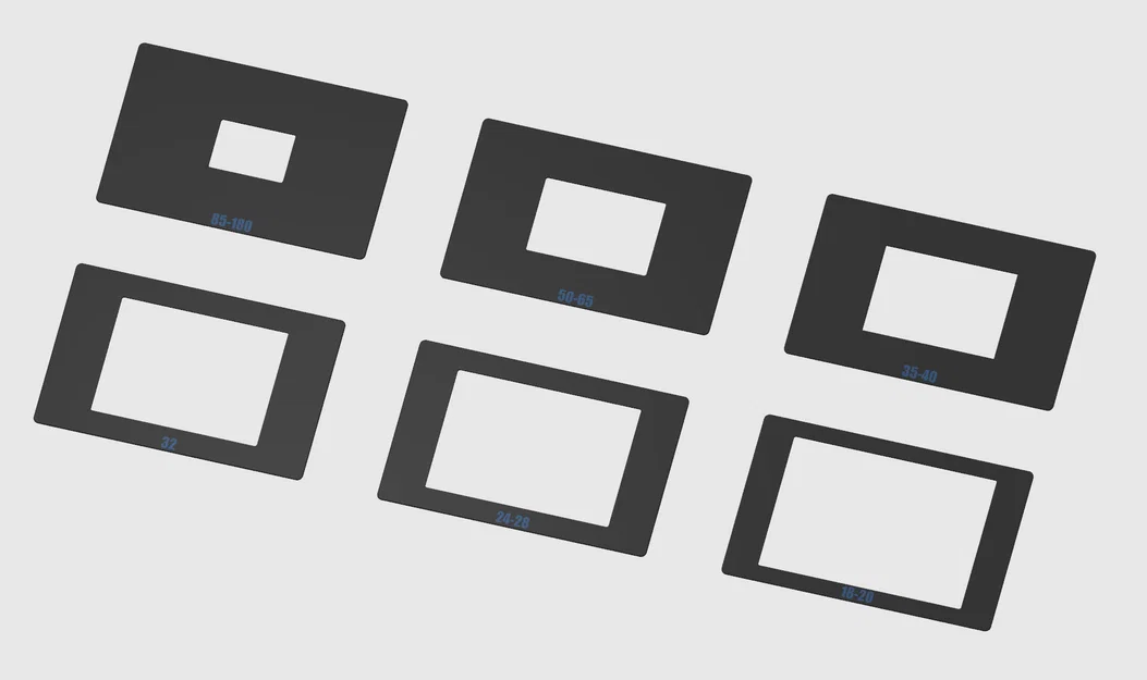 Matte box ARRI – Set of Mattes LMB 4X5 - Image 1