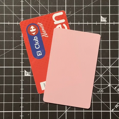 Thẻ nhựa trắng chuẩn kích thước ID/Tín dụng in 3D siêu tiện lợi