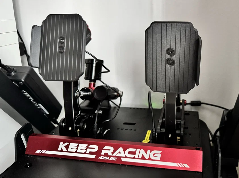 Mặt bàn đạp (Pedal Plate) có gờ chặn cho Simagic P1000 (F) - Image 1