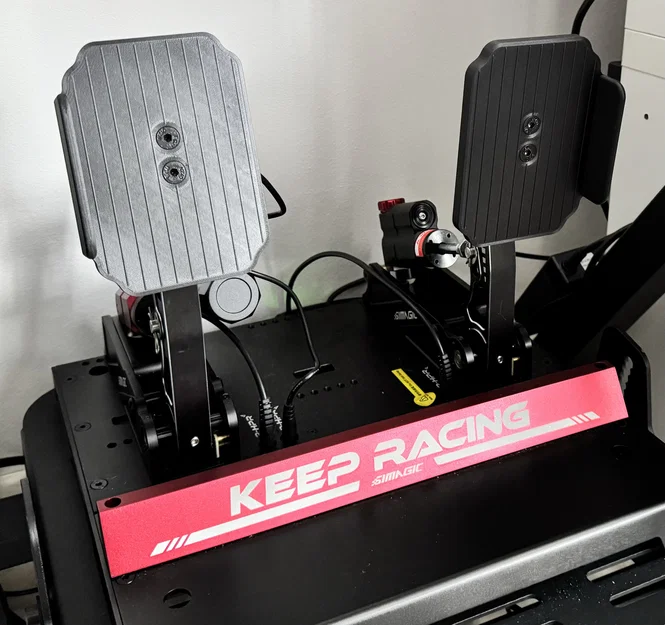 Mặt bàn đạp (Pedal Plate) có gờ chặn cho Simagic P1000 (F) - Image 2