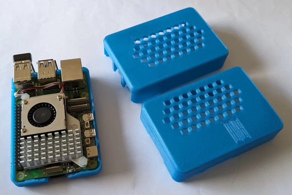 Vỏ Raspberry Pi 5 + Active Cooler dạng snap-fit, không cần vít - Image 6