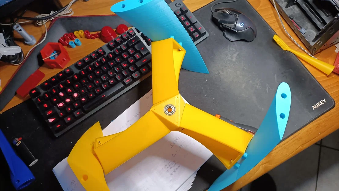 Dự án Tuabin Gió Trục Đứng Aeolus V2.1 - Image 8