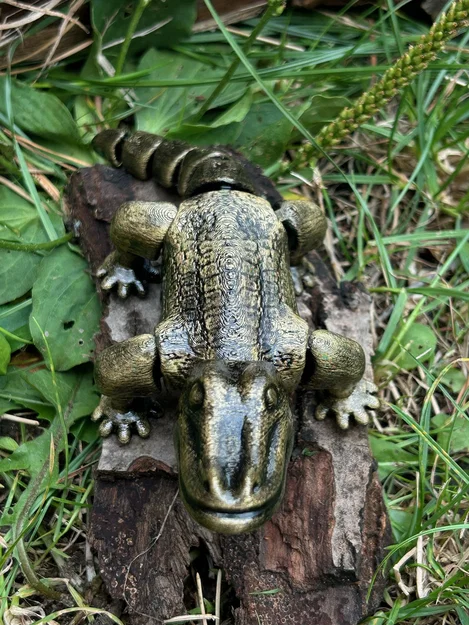 Mô hình cá sấu 3D khớp nối linh hoạt (Flexi Crocodile) cực thú vị - Image 4