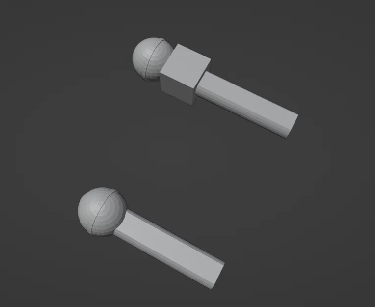 Phụ kiện micro cầm tay cho mô hình Dummy 13 (2 phiên bản) - Image 1