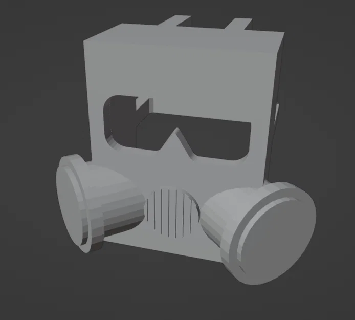 Mặt nạ phòng độc cực ngầu cho mô hình Lucky 13 - Image 1