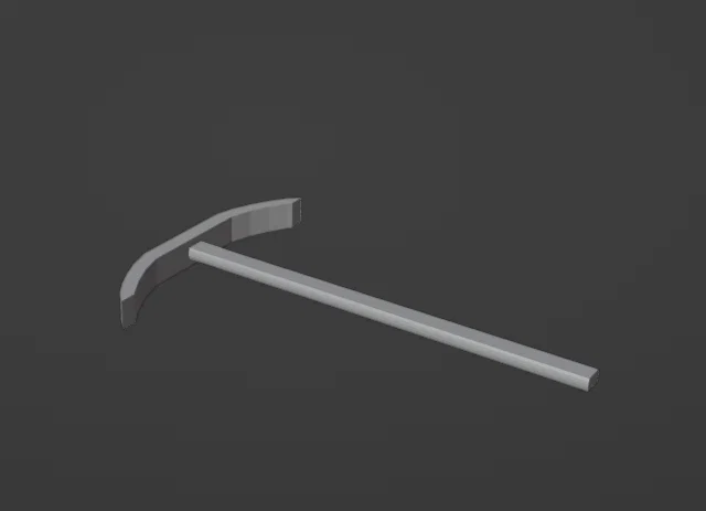 Phụ kiện cây cuốc (Pickaxe) cho mô hình Dummy 13 và Lucky 13 - Image 2