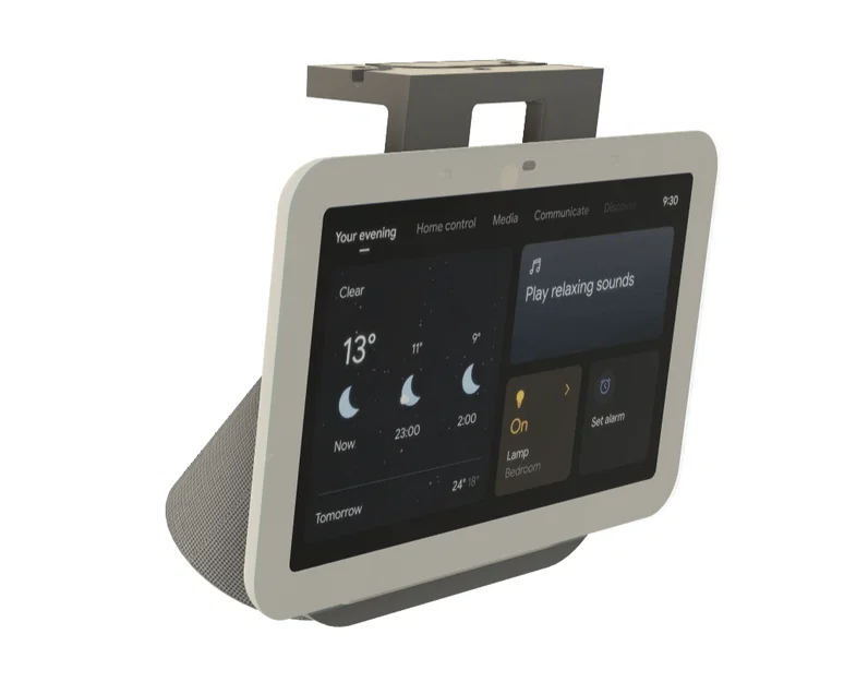 Giá treo Google Nest Hub dưới tủ (Under Cabinet Mount) - Image 1