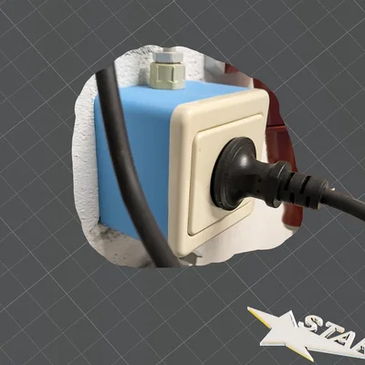 Vỏ/hộp cho ổ cắm & công tắc Berker (socket housing)